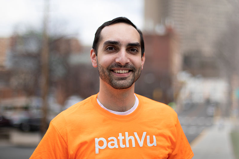 Picture of Eric Sinagra, pathVu CEO and co-founder.